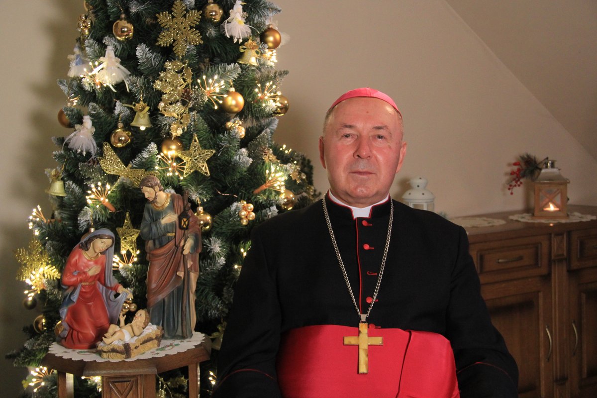 Życzenia Księdza Biskupa Aleksandra Kaszkiewicza na Boże Narodzenie i Nowy Rok